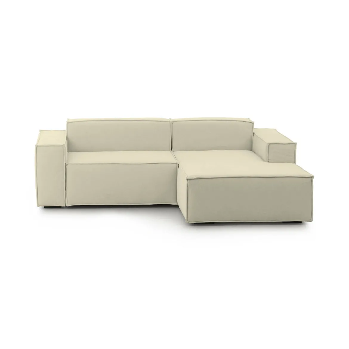 Divano design beige 240x170x70h cm - Ameli