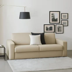 Divano design beige 160x95x90h cm - Malachite