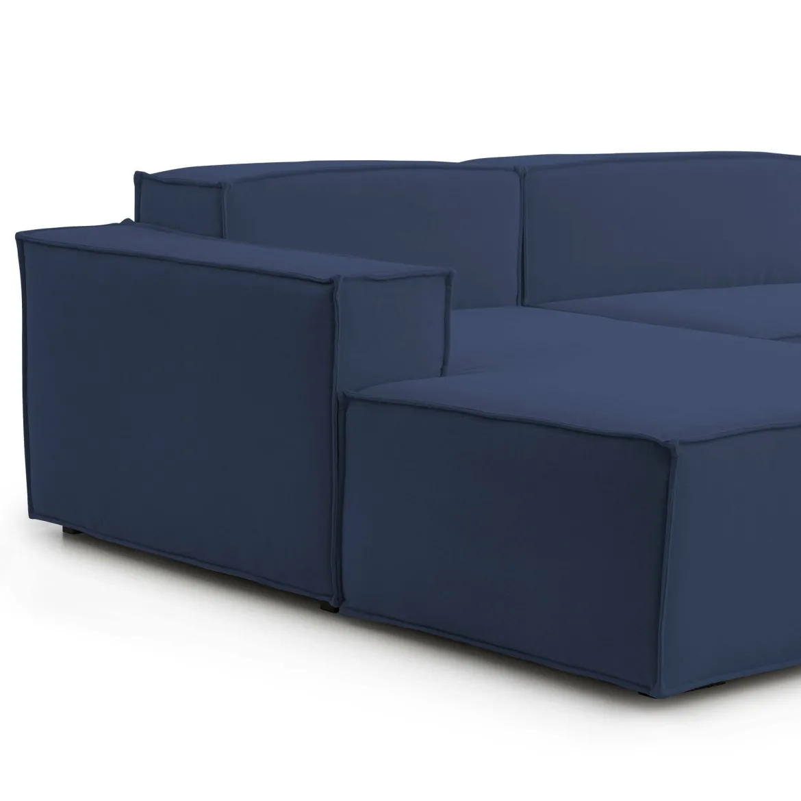 Divano design blu 300x170x70h cm - Alganibra