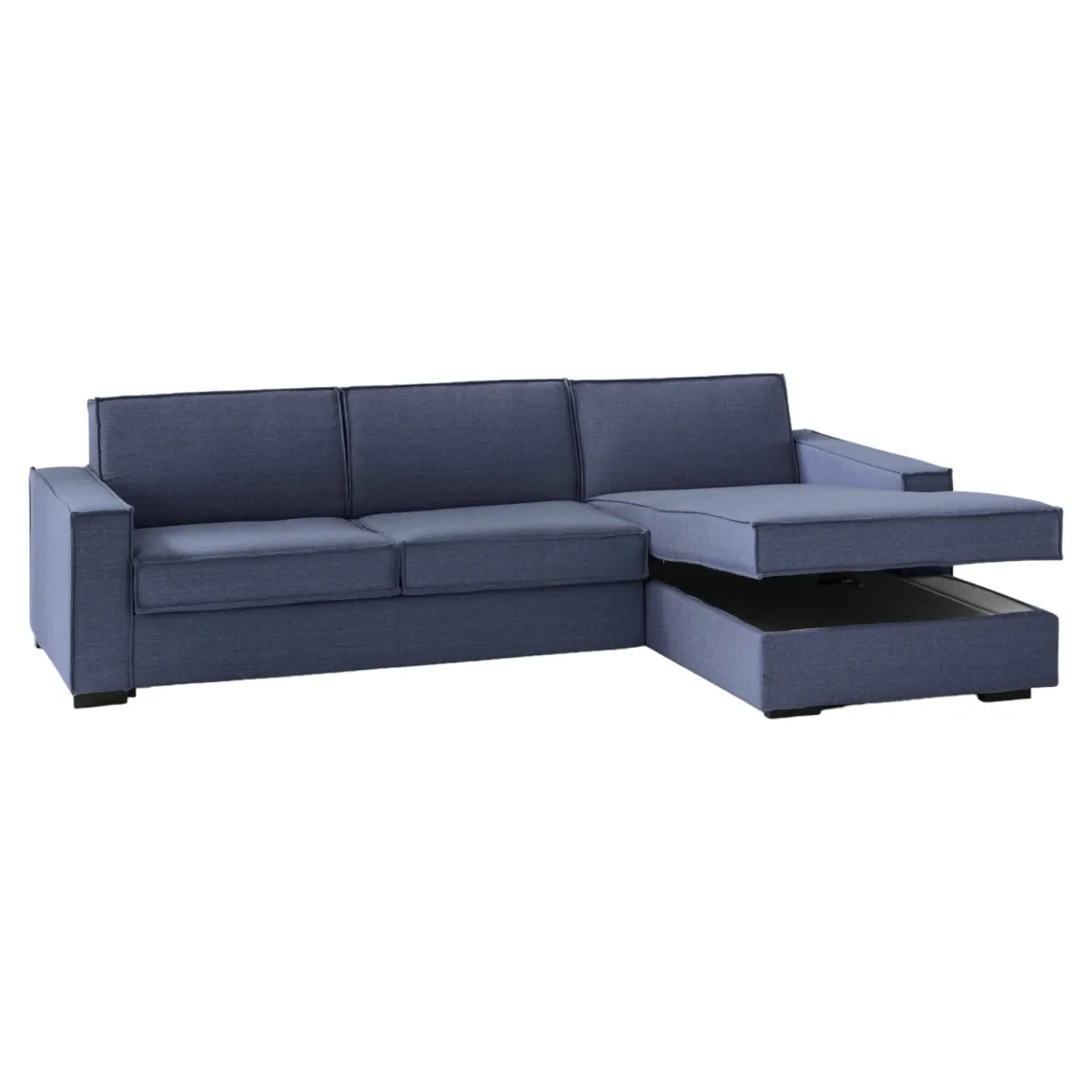 Divano design blu 280x95x90h cm - Ametrino