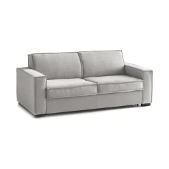 Divano design grigio 180x95x90h cm - Arki