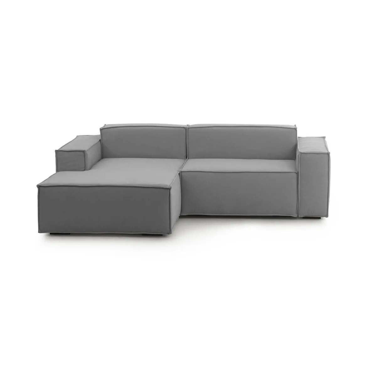 Divano design grigio 240x170x70h cm - Assurte