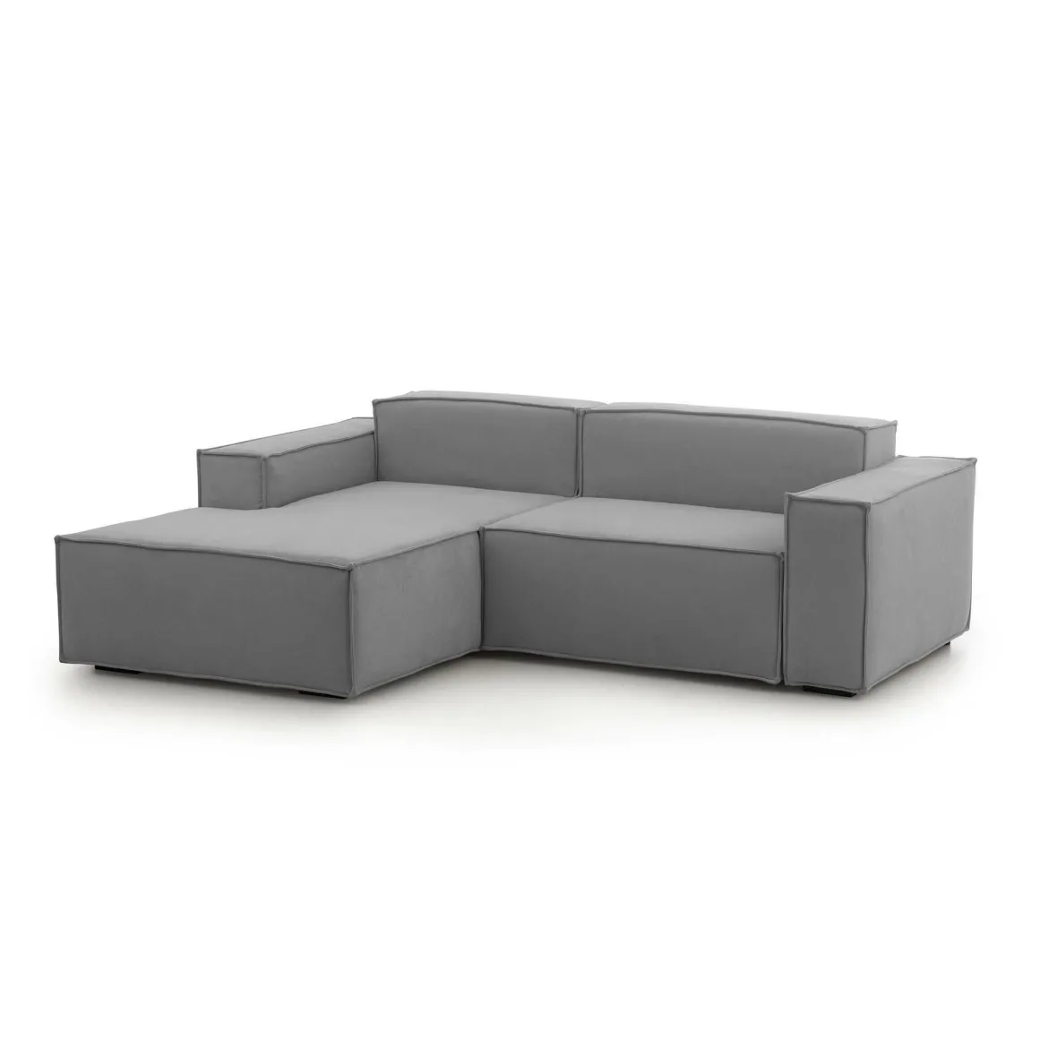 Divano design grigio 240x170x70h cm - Assurte
