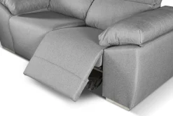 Divano elegante grigio 190x100x100h cm - Assiria