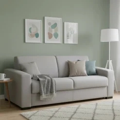 Divano letto classico grigio 180x95cm - Asimi