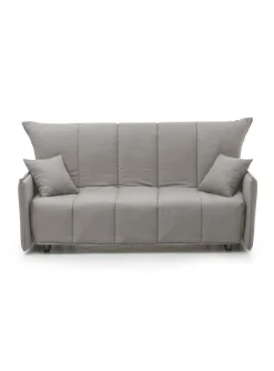 Divano letto comodo grigio 125x90cm - Ariska