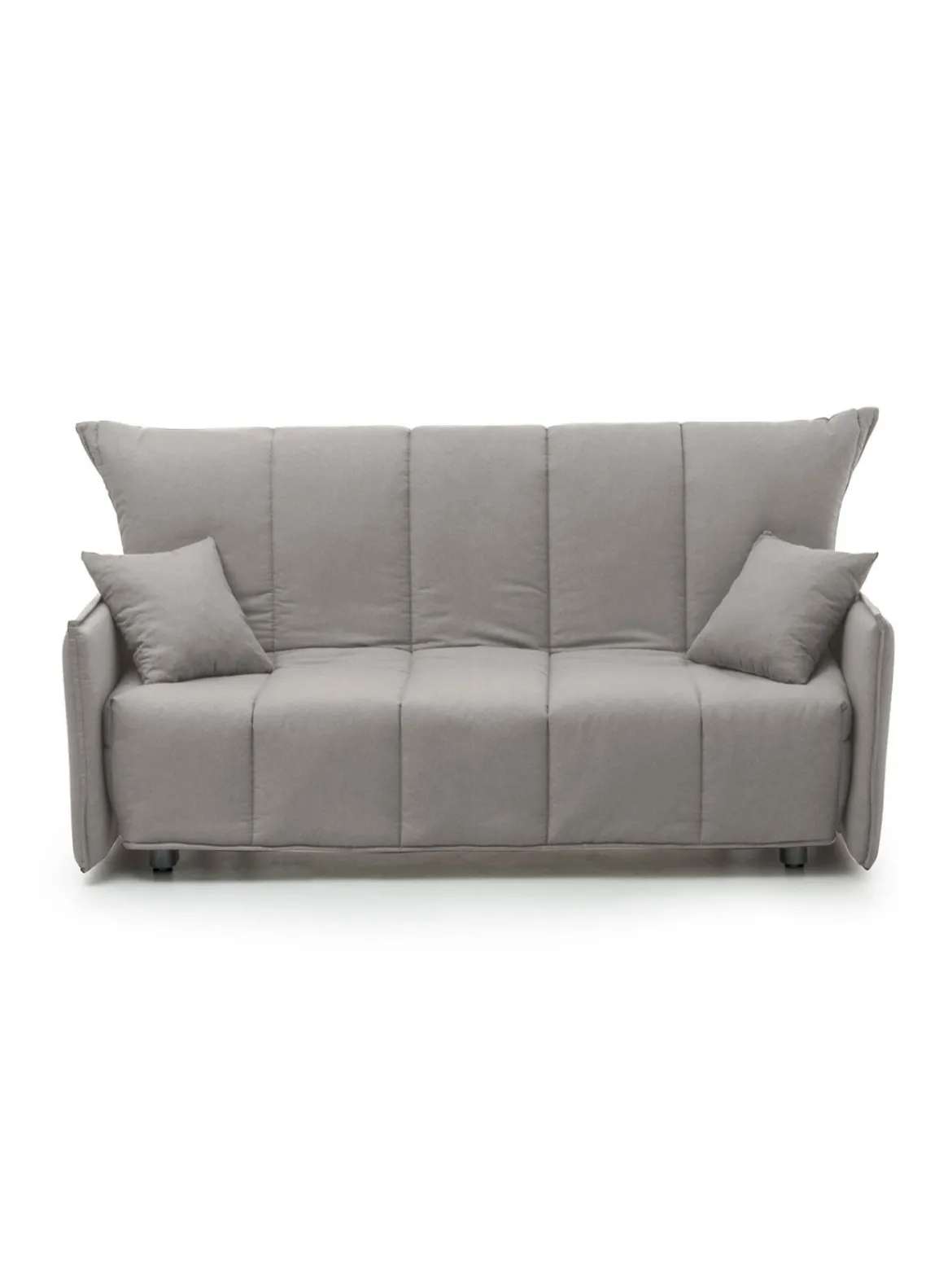 Divano letto comodo grigio 125x90cm - Ariska