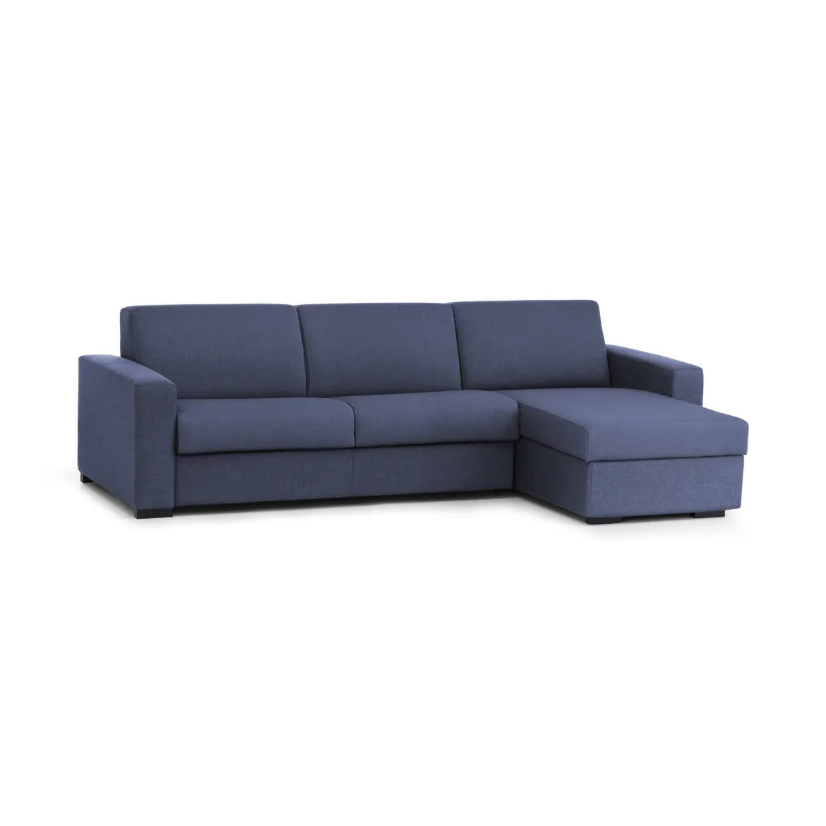 Divano letto contenitore blu 260x95cm - Allegria