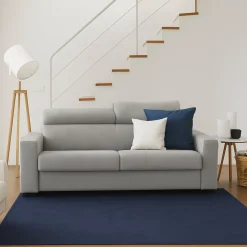 Divano letto contenitore grigio 200x95cm - Adalberto