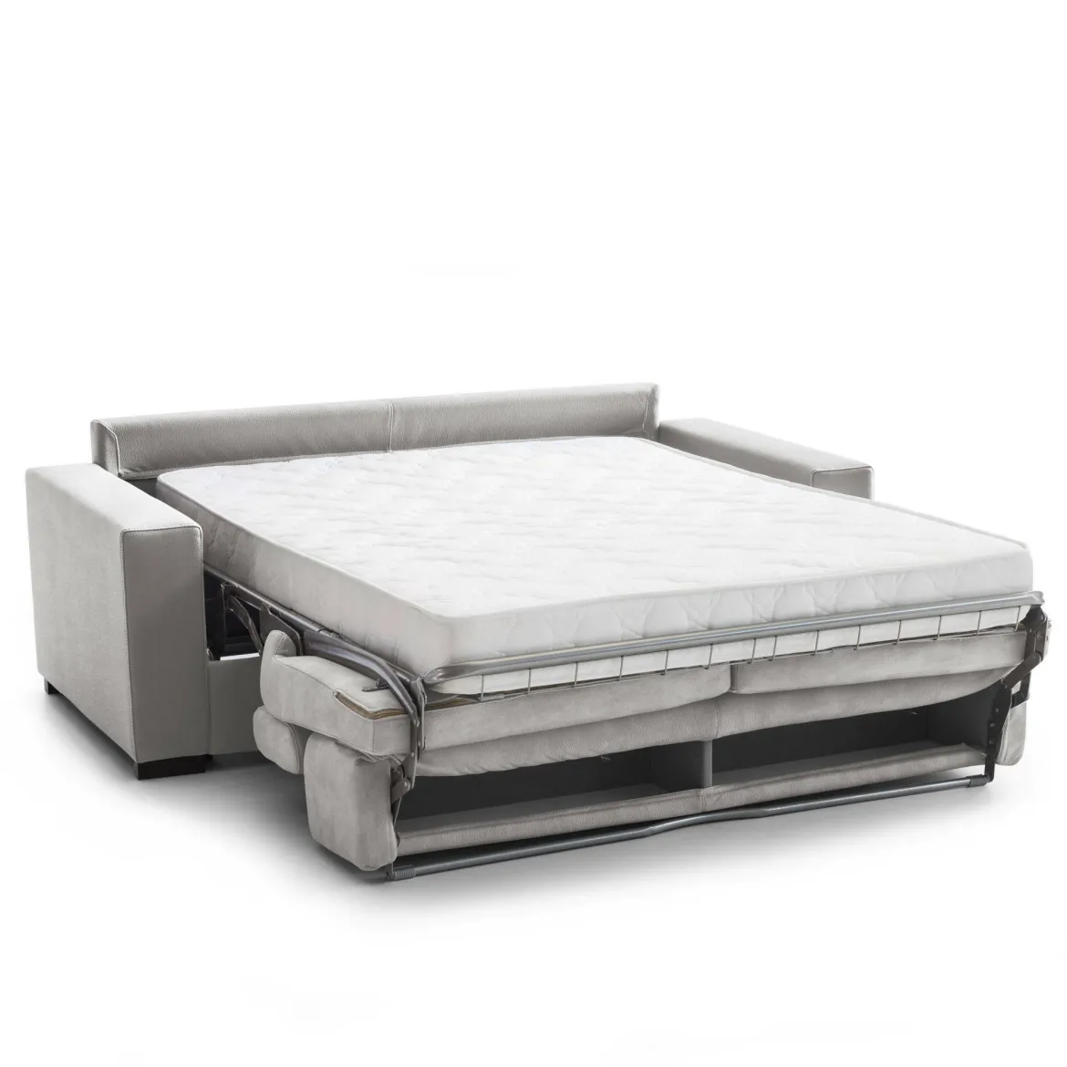 Divano letto contenitore grigio 180x95cm - Aieie