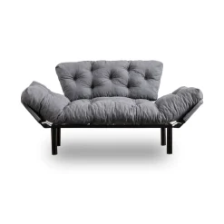Divano letto design grigio 155x70cm - Guchol