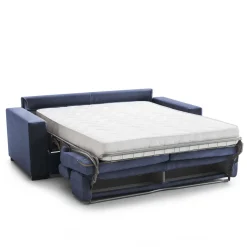 Divano letto idrorepellente blu 200x95cm - Amalfi