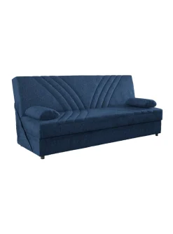 Divano letto in legno blu 181x81cm - Apicella