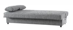 Divano letto in legno grigio 181x81cm - Apicella