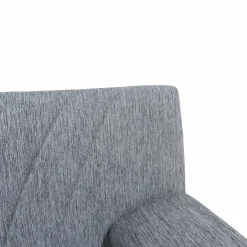 Divano letto in legno grigio 181x81cm - Apicella