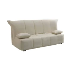 Divano letto in legno massello beige 260x95cm - Allegria