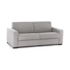 Divano letto lavabile grigio 200x95cm - Zinnia