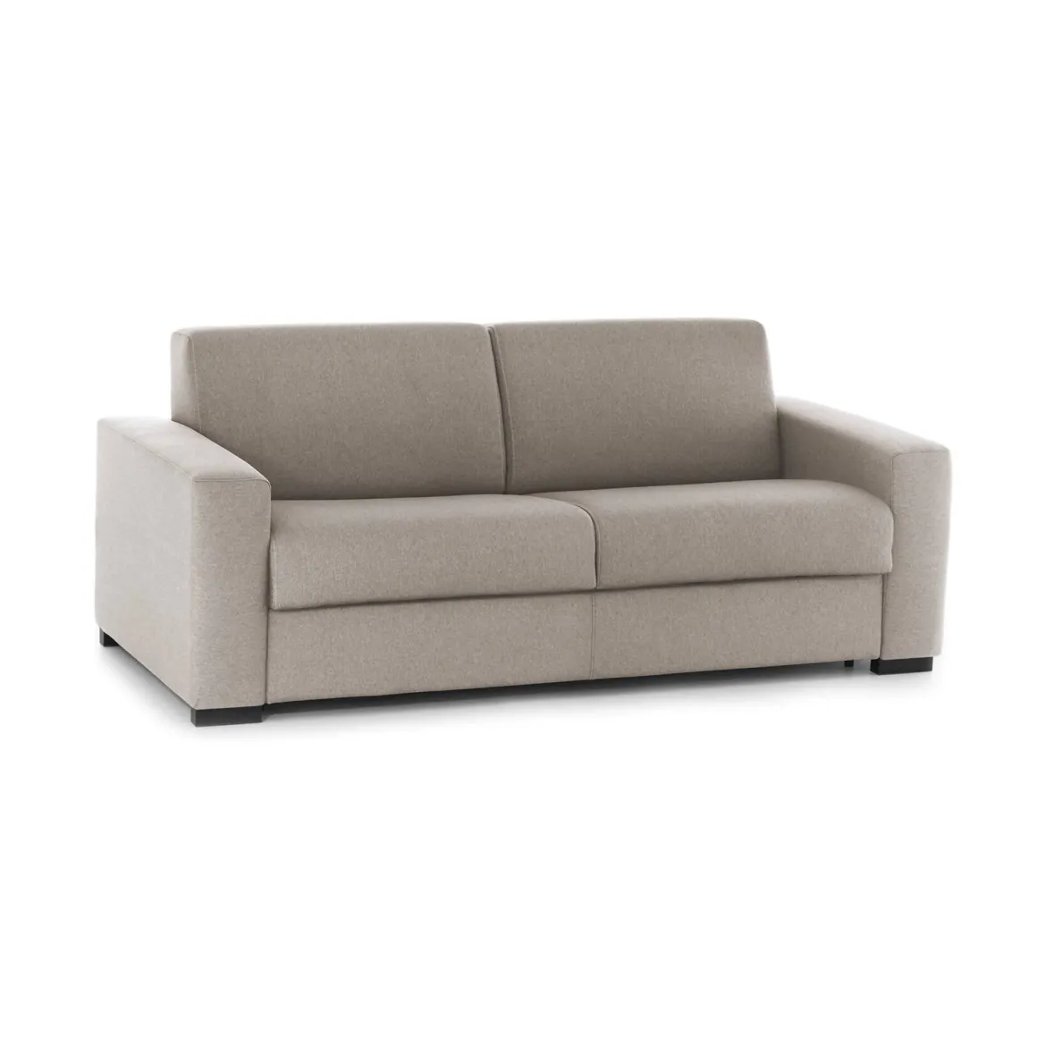Divano letto lavabile tortora 200x95cm - Zinnia