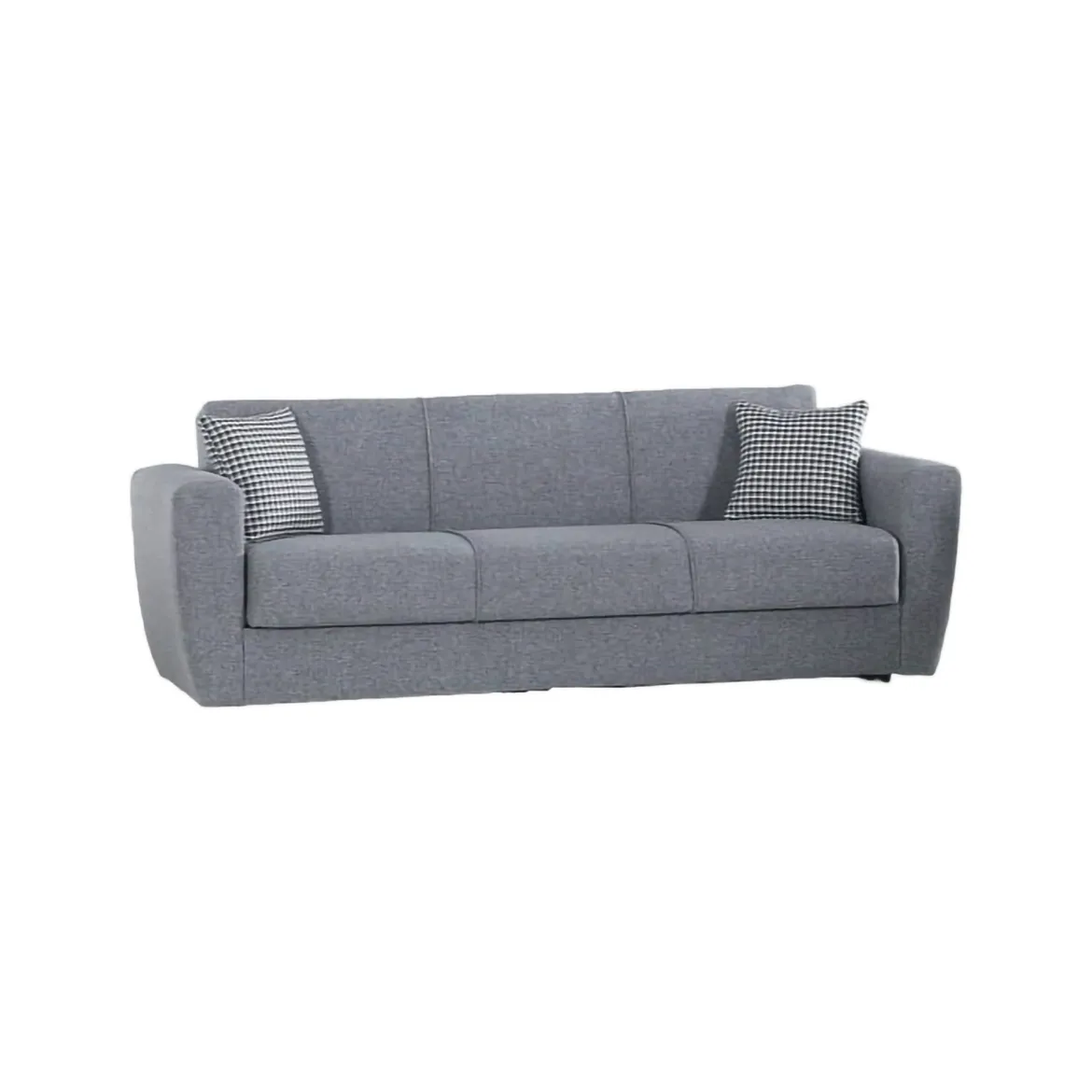 Divano letto matrimoniale grigio 223x80cm - Nox
