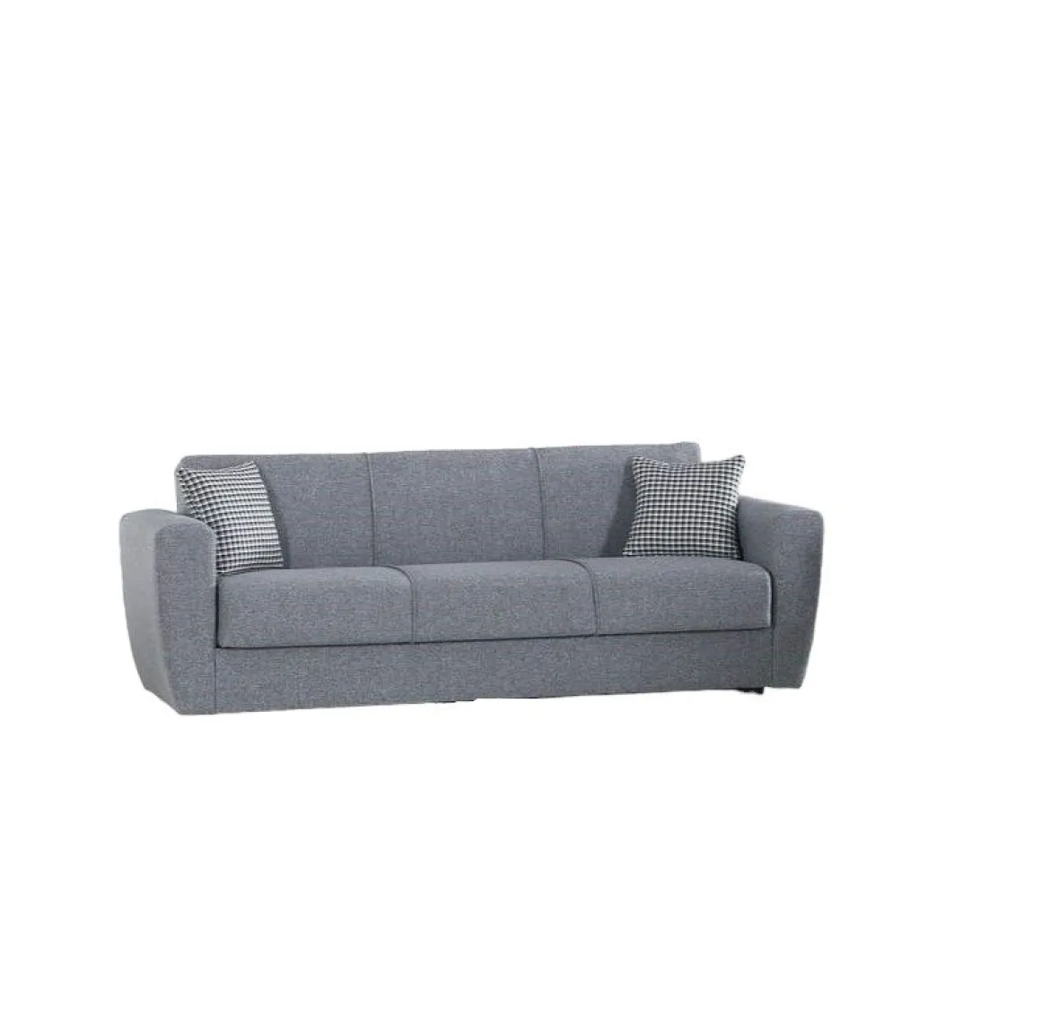 Divano letto matrimoniale grigio 223x80cm - Nox