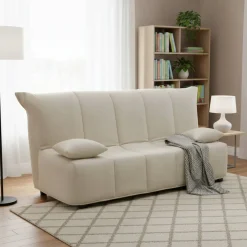 Divano letto moderno beige 180x95cm - Akito