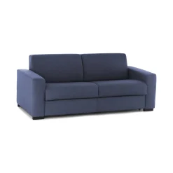 Divano letto moderno blu 180x95cm - Akito