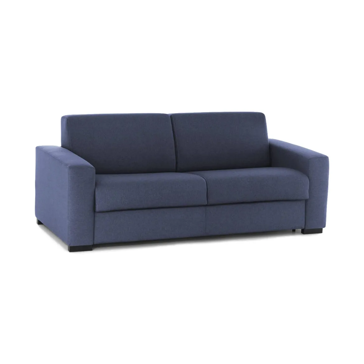 Divano letto moderno blu 200x95cm - Zinnia