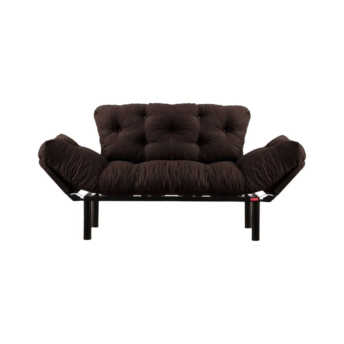 Divano letto moderno marrone 155x70cm - Guchol