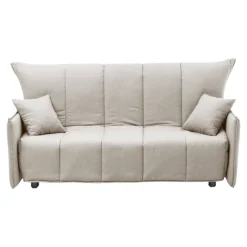 Divano letto per ospiti beige 190x90cm - Ardis