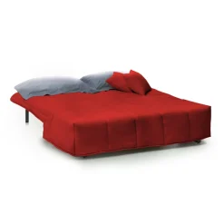 Divano letto per ospiti rosso 165x90cm - Antal