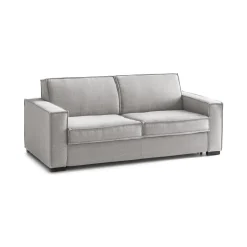 Divano letto 2 piazze grigio 160x95cm - Alk