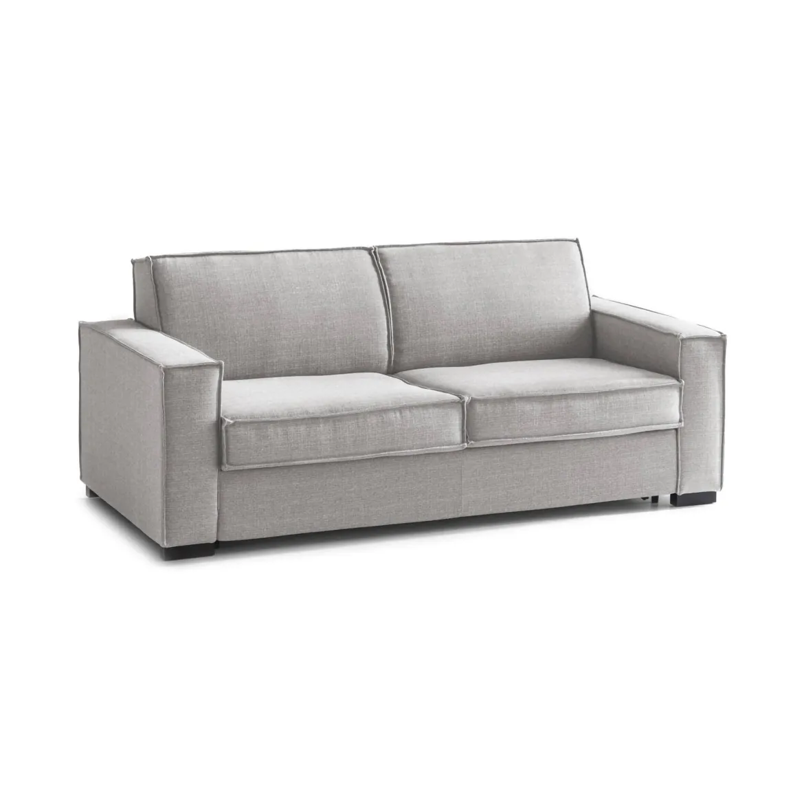 Divano letto 2 piazze grigio 160x95cm - Alk