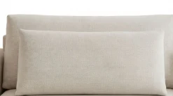 Divano Letto 2 Posti Bianco Crema Contenitore di Apertura a Libro 240x105 cm, Reclinabile - Erbezzo