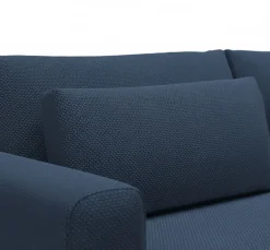 Divano Letto 2 Posti blu Contenitore di Apertura a Libro 266x121 cm, Reclinabile - Golgi