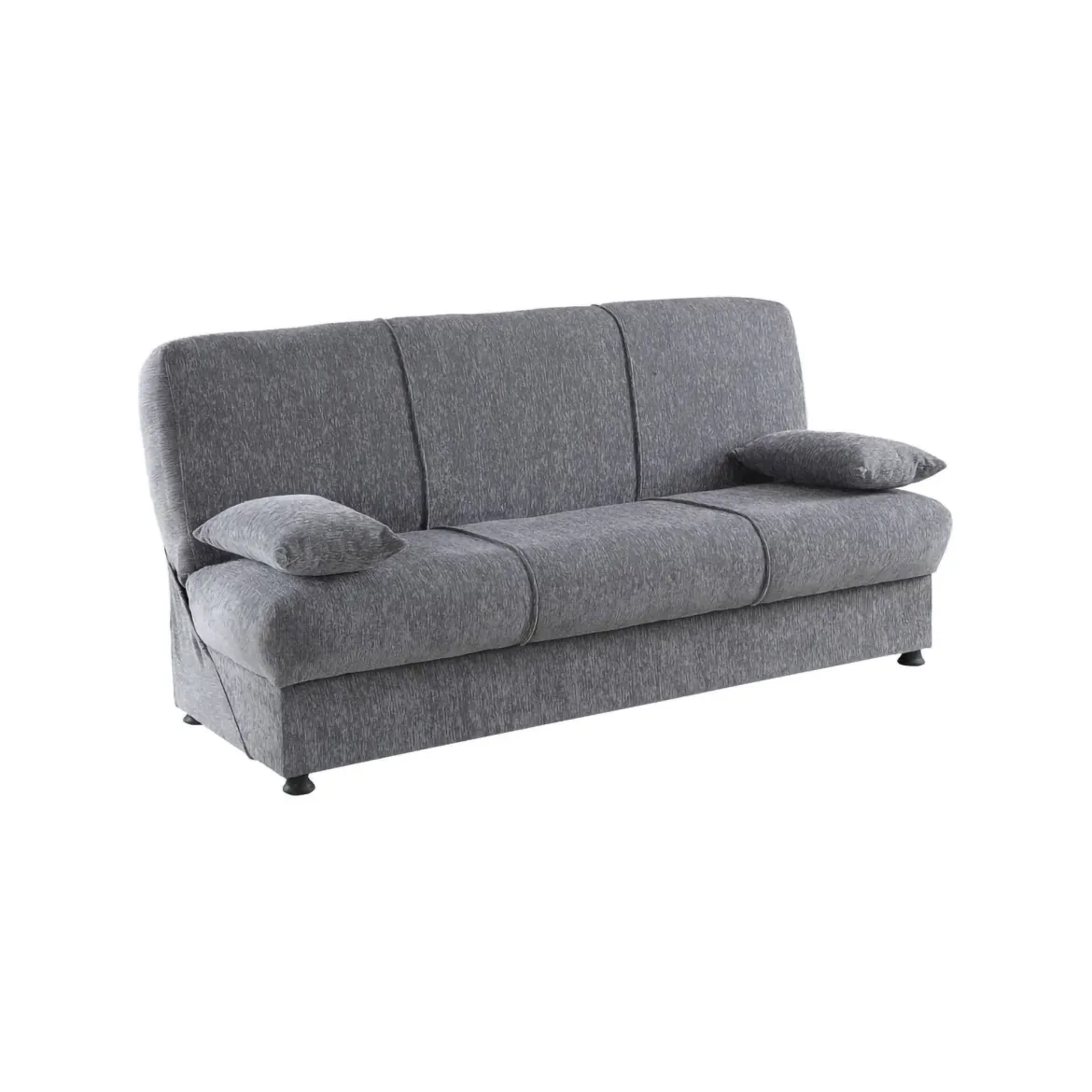 Divano letto 3 posti grigio 180x81cm - Arachide