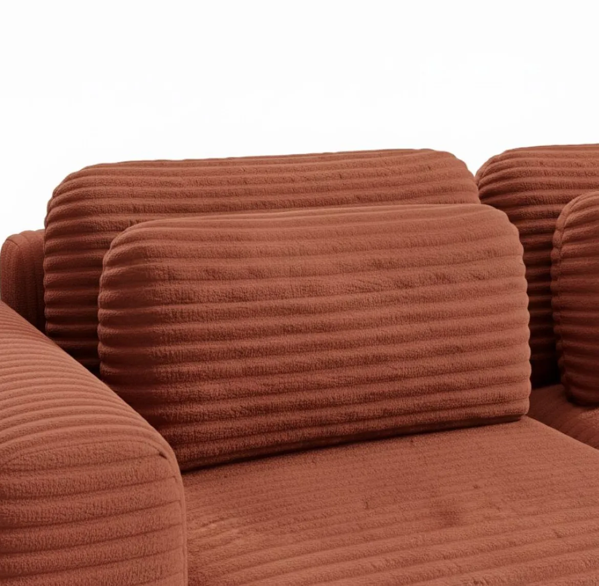 Divano Letto 2 Posti Rosso Contenitore di Apertura a Libro 266x121 cm, Reclinabile - Golgi
