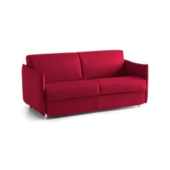 Divano Letto 2 Posti Rosso - Eleganza e Funzionalità