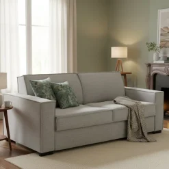 Divano letto reclinabile grigio 180x95cm - Alano