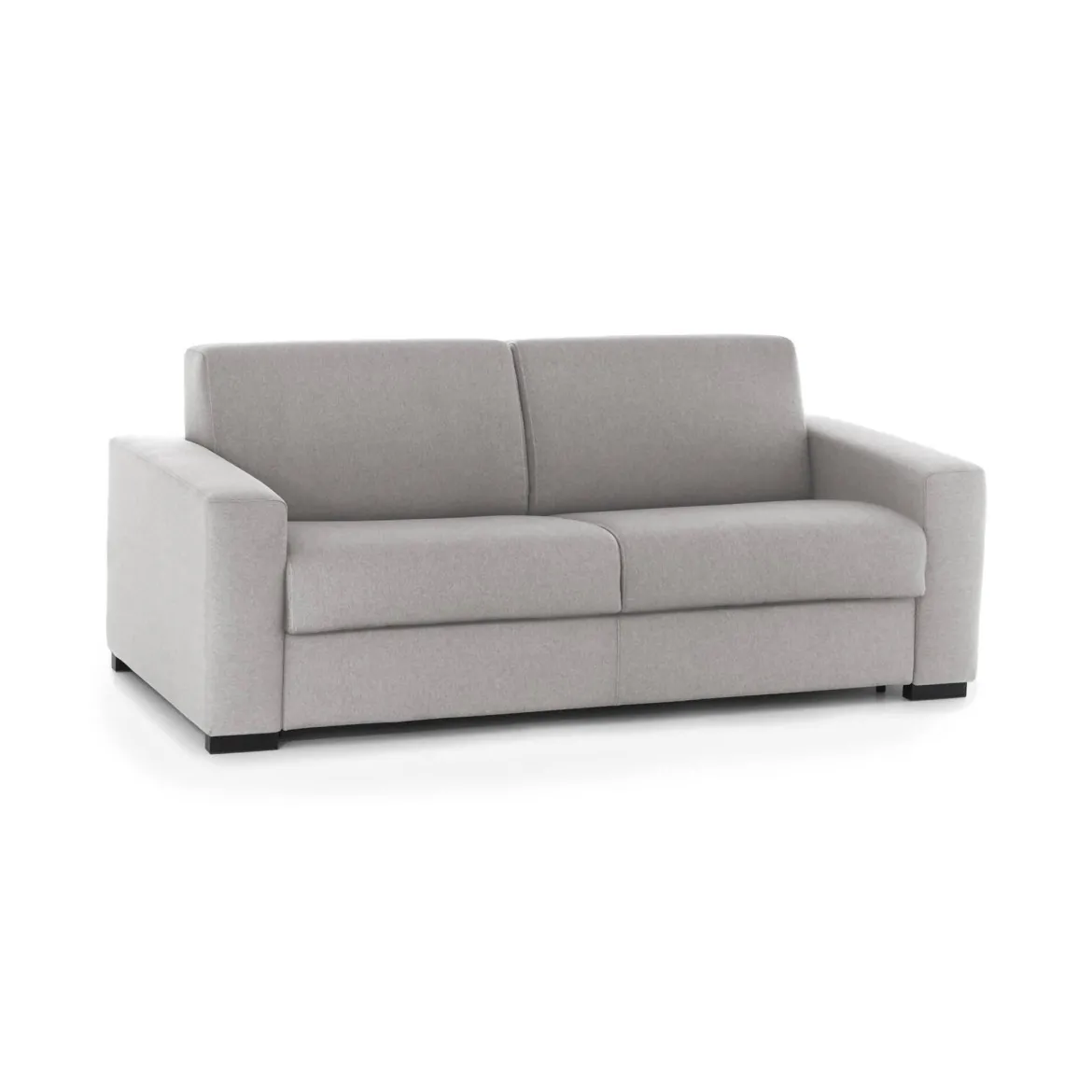 Divano letto reclinabile grigio cenere 133x78cm - Calvin