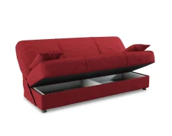 Divano letto reclinabile rosso 180x81cm - Arachide