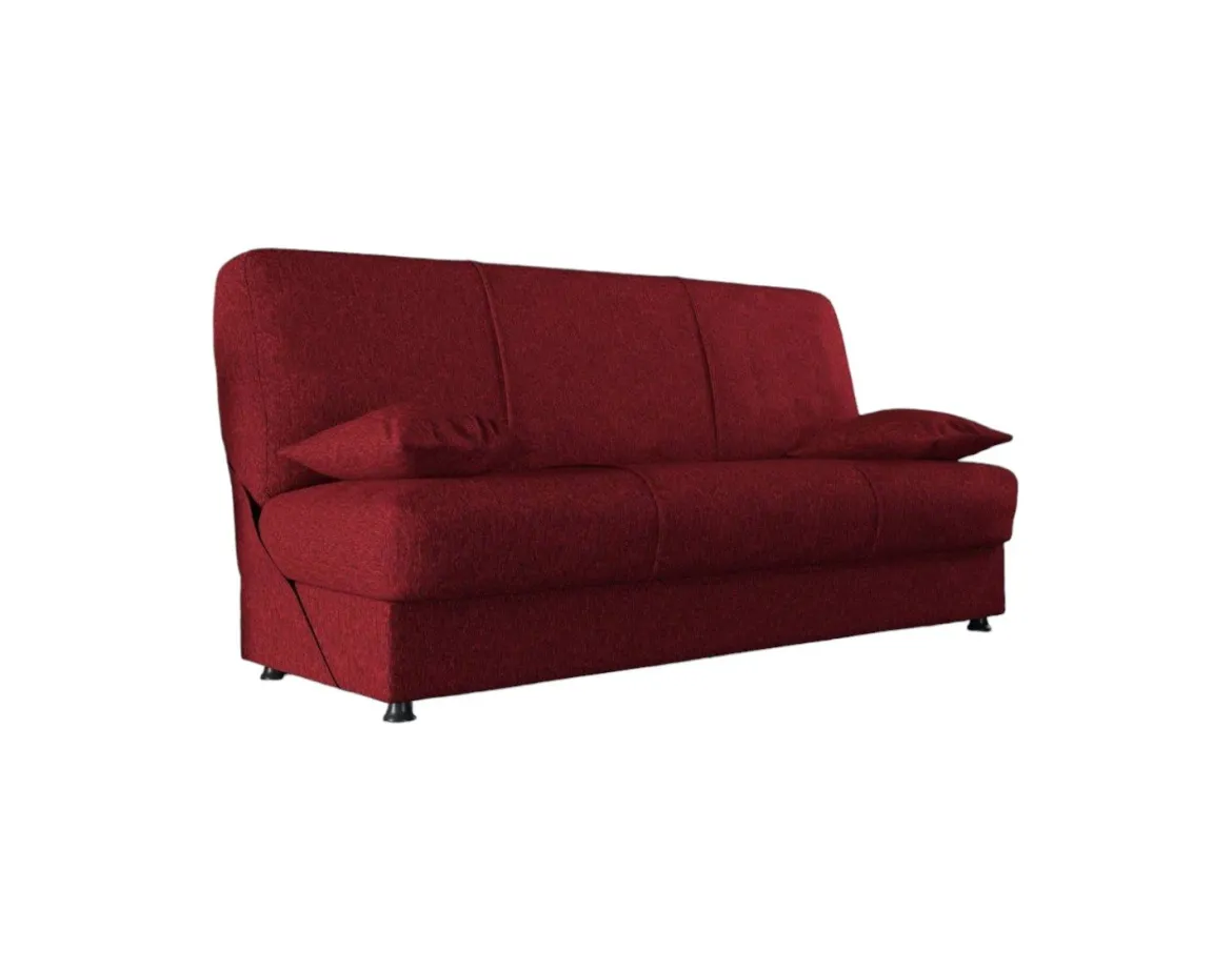 Divano letto reclinabile rosso 180x81cm - Arachide