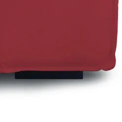 Divano modulare rosso 340x170x70h cm - Asvaldo