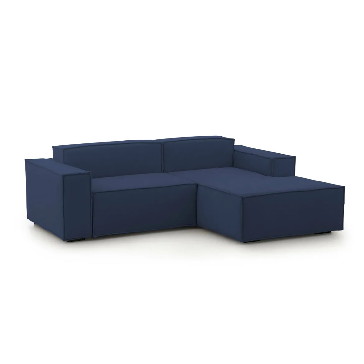Divano 2 posti blu 220x170x70h cm - Amuleto