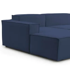 Divano 4 posti blu 240x170x70h cm - Assurte