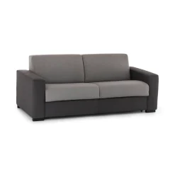 Divano 2 posti grigio e antracite 160x95x90h cm - Malachite