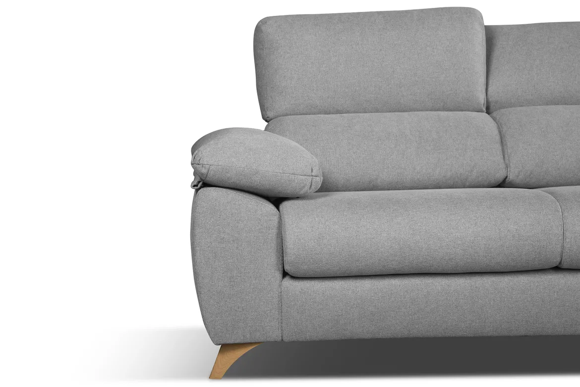 Divano 2 posti grigio 170x85x107h cm - Alien