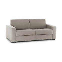 Divano 3 posti tortora 220x95x90h cm - Ayta