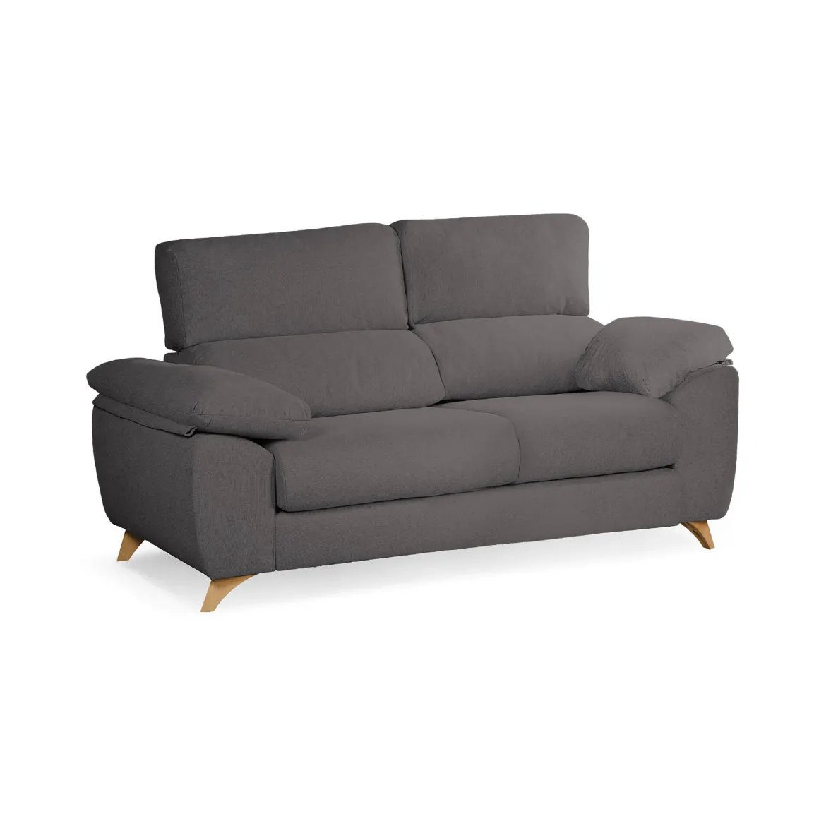 Divano reclinabile antracite 170x85x107h cm - Alien