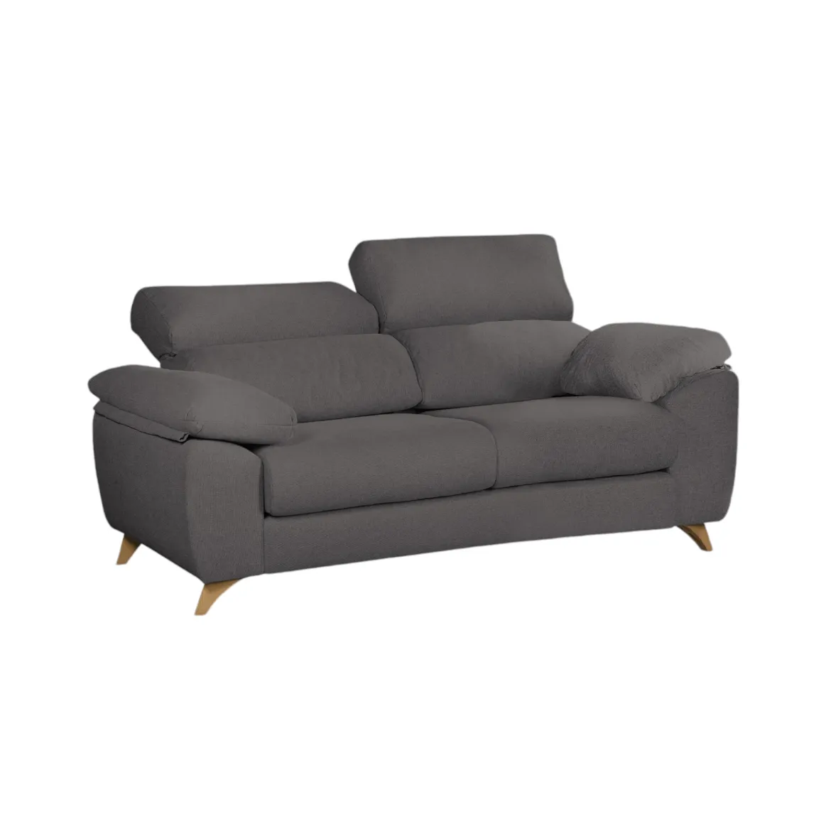 Divano reclinabile antracite 170x85x107h cm - Alien