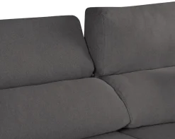 Divano reclinabile antracite 170x85x107h cm - Alien
